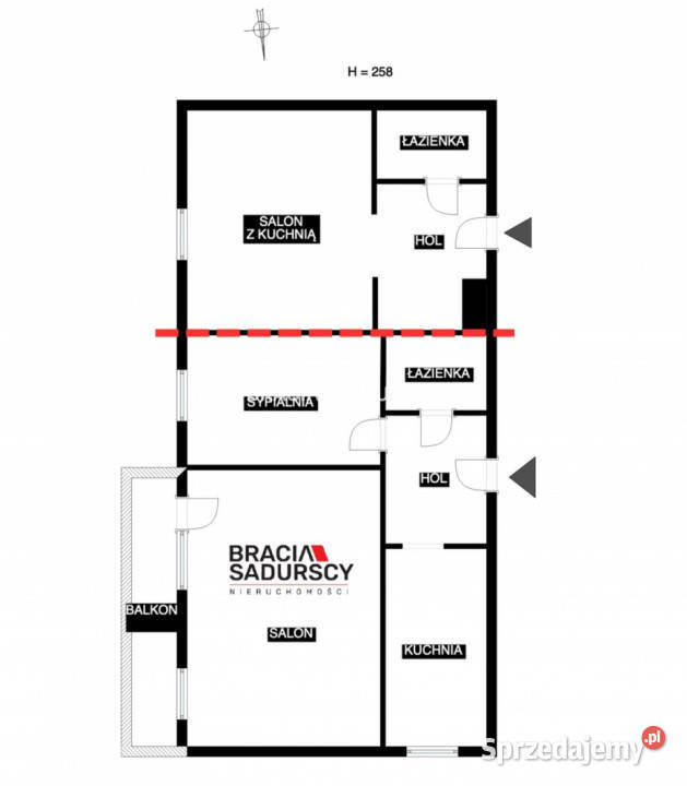 Do sprzedaży mieszkanie 6984m2 Kraków al Pokoju małopolskie sprzedam