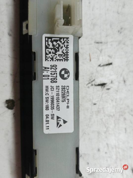 PRZEŁĄCZNIK FOTELA PAMIĘCI 9215768 Bmw Seria 5 sprzedam