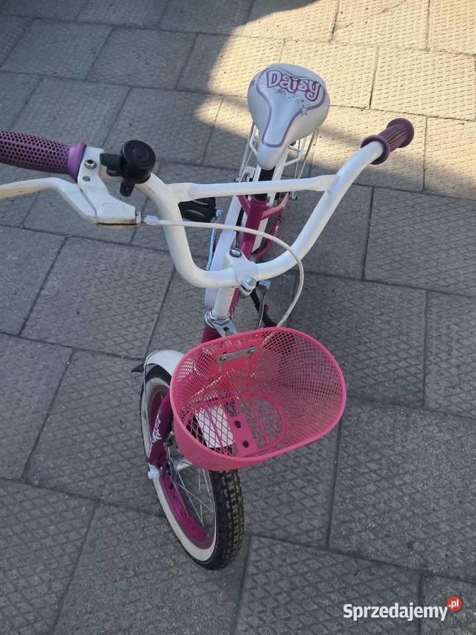 Daisy rowerek dziecięcy 16 fioletowy wielkopolskie Słupca