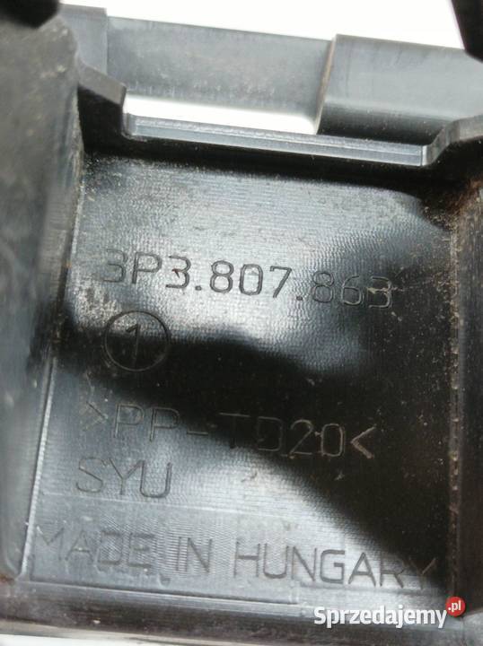ŚLIZG ZDERZAKA TYŁ KOMPLET HB SEDAN 3P3807373