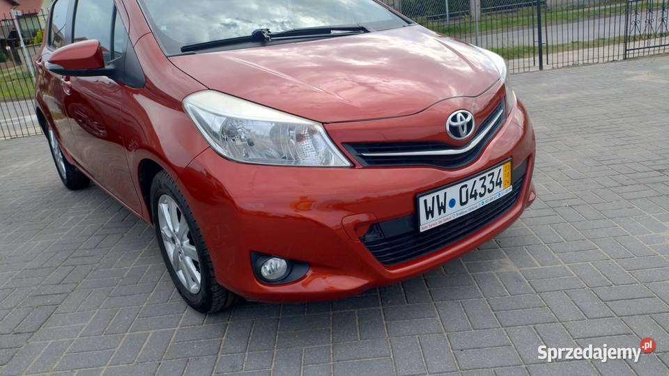 TOYOTA YARIS III 10 klimatyzacja ładna zadbana komputer pokładowy Działdowo sprzedam