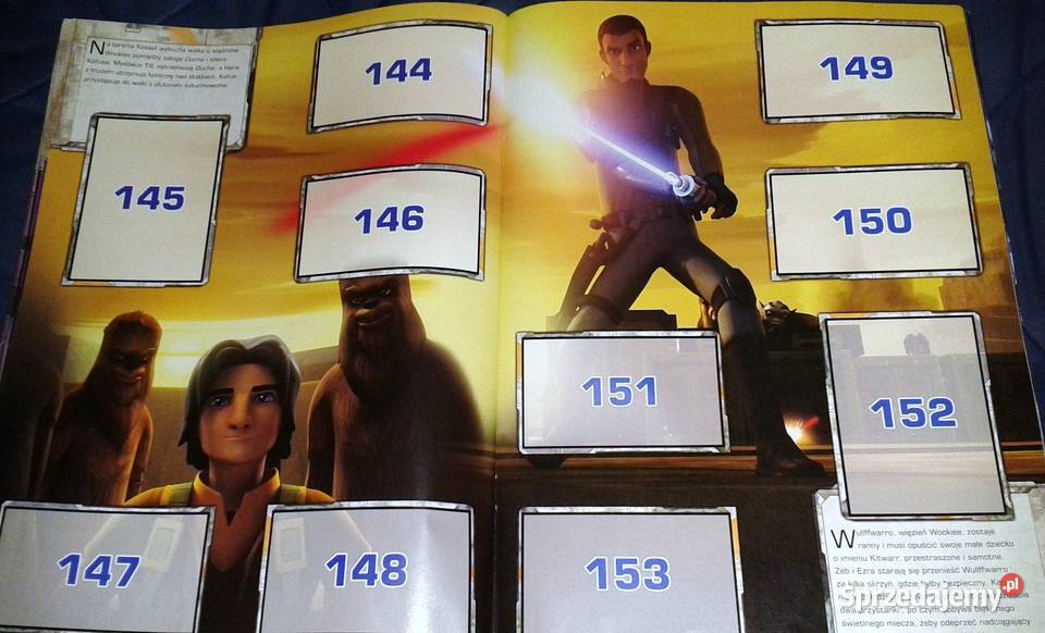 Star Wars Rebelianci Topps Album na naklejki Chełm