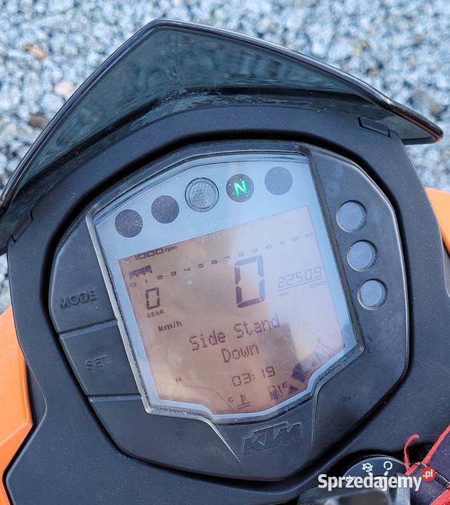 KTM 125 Duke ABS Motocykl 1253Niski przebieg Łódź