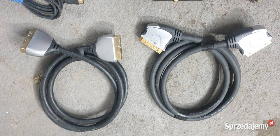 Kabel Przewód EURO SCART okazja Mragowo Mrągowo