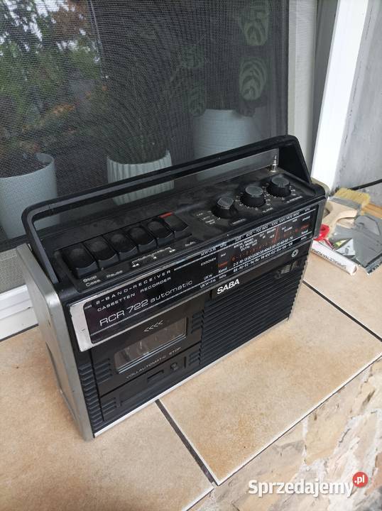 Saba RCR 722 automatic radiomagnetofon niemiecki Płock