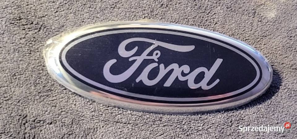 Nowy emblemat znaczek Ford 144x58mm wypukły Emblematy Zgorzelec