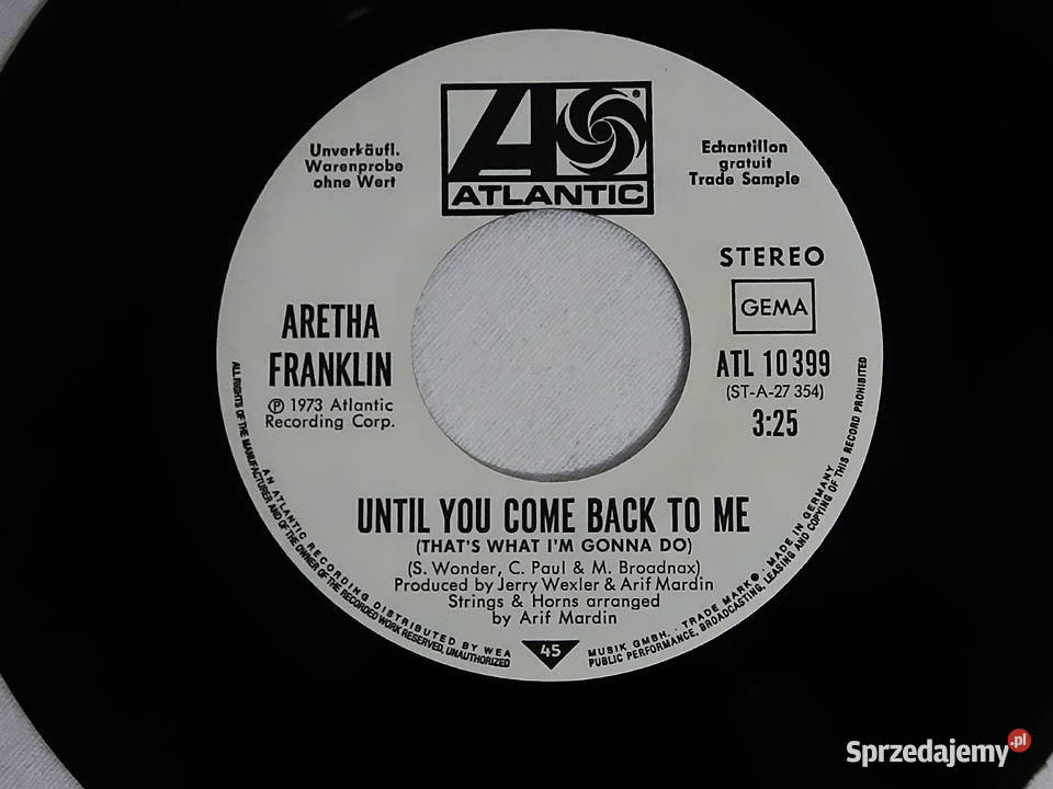 Aretha Franklin Until You Come Back To Me Thats sprzedam