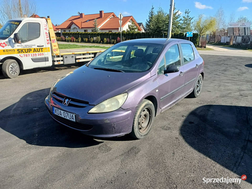 Peugeot 307 Peugeot 307 20HDI 90 05r I 20012005 4/5 małopolskie Tarnów