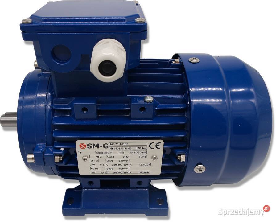 SILNIK ELEKTRYCZNY 037kW 230400V 2830 obr Solec Kujawski