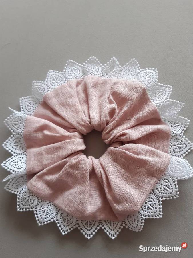 Nowe lniane scrunchie Goa Studio Pozostałe