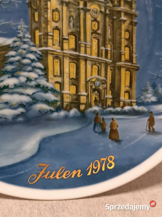 Royal TETTAU 1794 Talerz Kolekcjonerski Julen zachodniopomorskie Dobrzany