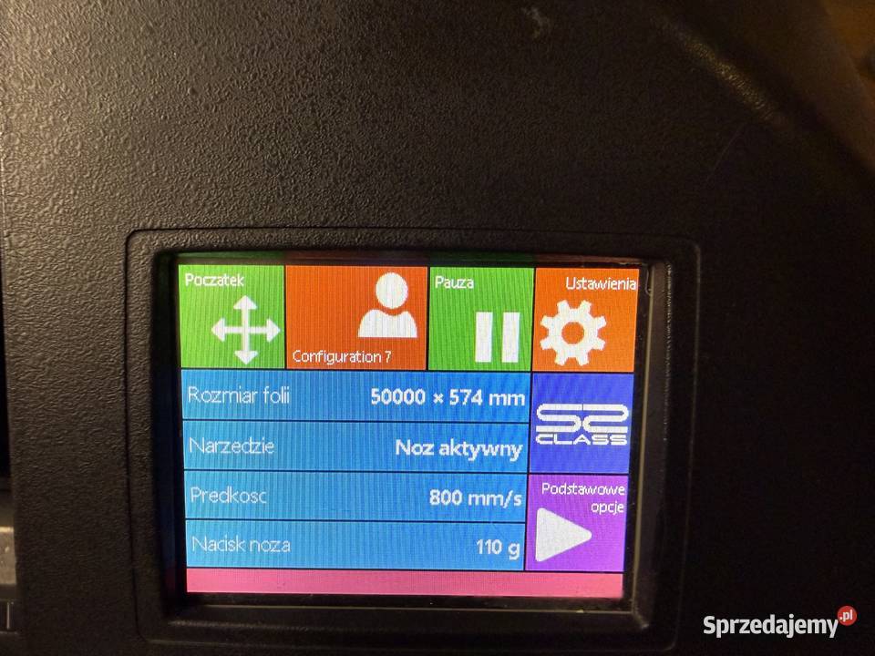 ploter Summa SClass S2120T Nóż Aktywny funkcja Kraków