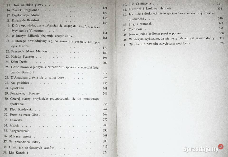 W 20 lat później Aleksander Dumas Pozostałe Chełm