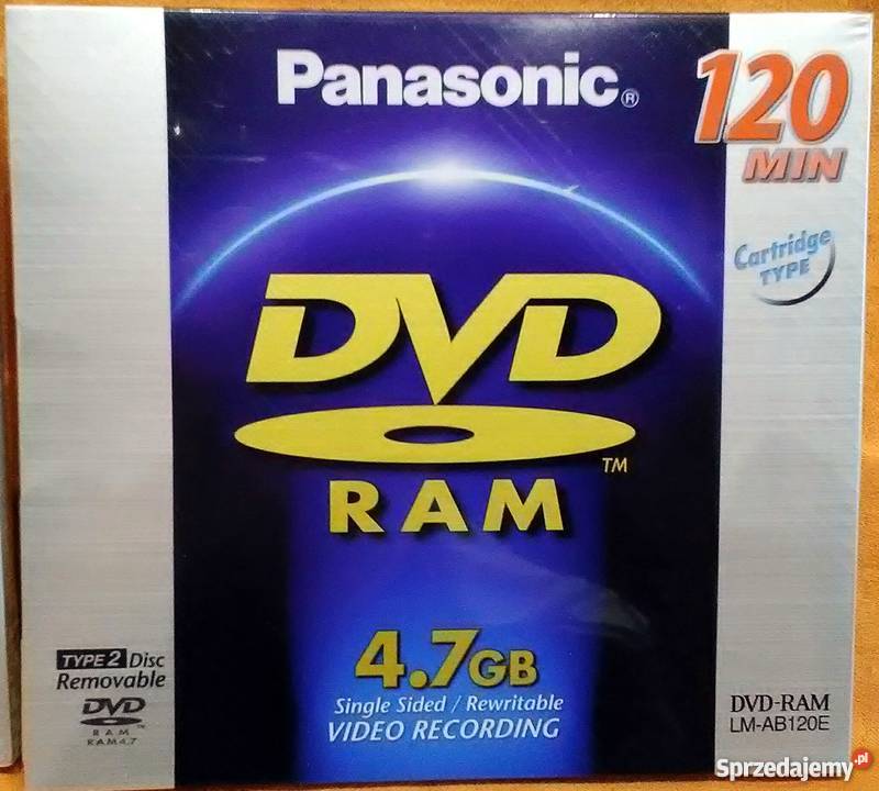 Płyty DVDRAM Panasonic Świętochłowice