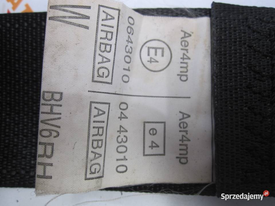 MAZDA 3 III 14r pas bezpieczeństwa prawy przód Kielce