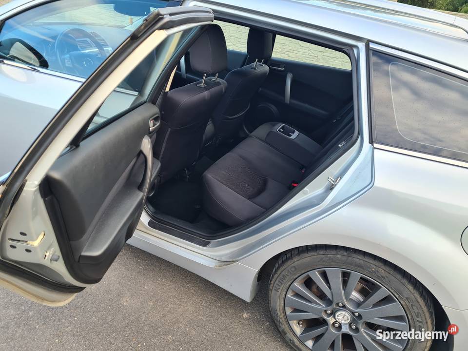 Mazda 6 GH 20 BENZYNA Kombi PIĘKNA Sprowadzony kurtyny powietrzne Legnickie Pole