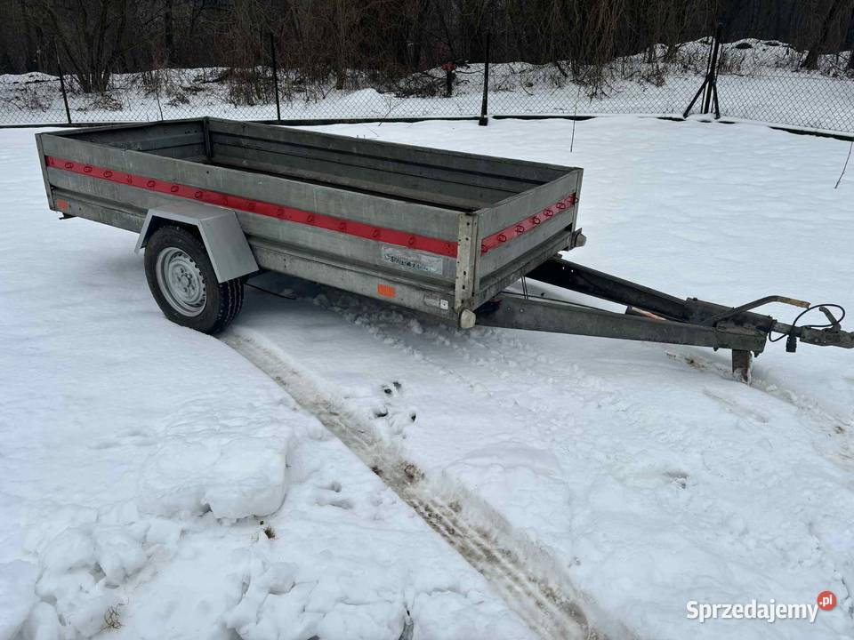 przyczepka samochodowa Niewiadów z chamulcem towarowe Andrychów