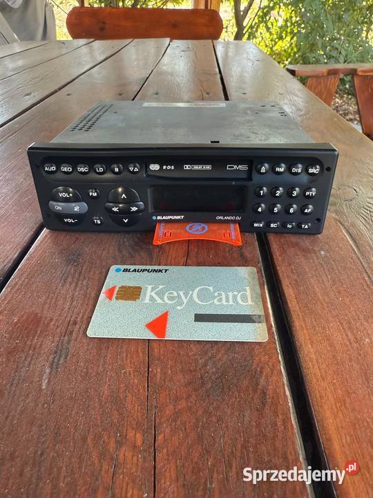 Radio Blaupunkt Orlando DJ Audi A6 C4 osobowe Sprzęt audio fabryczny
