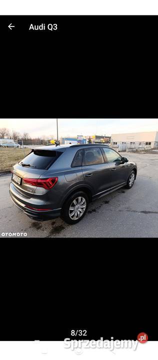 Audi Q3 SLine elektrycznie ustawiane fotele Pniewy