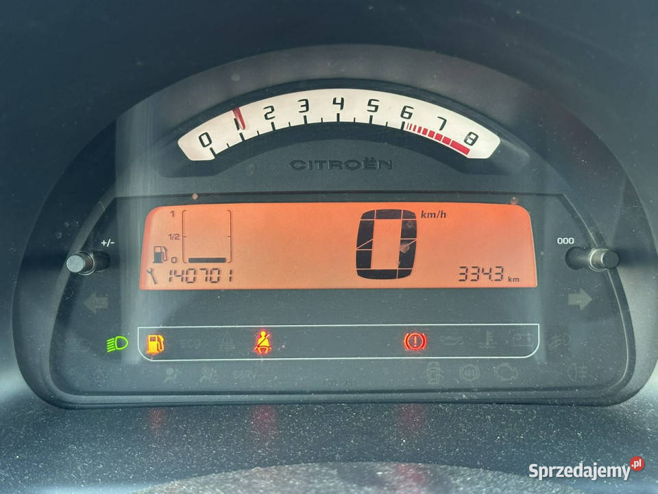 Citroen C2 11 60 2009r klima bagażnik na rowery klimatyzacja Wojkowice