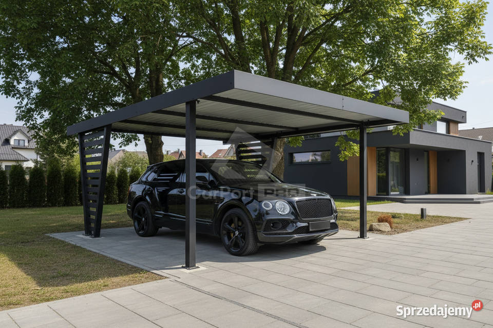 Carport V PREMIUM 45x5m Wypełnienie panelami Otwock