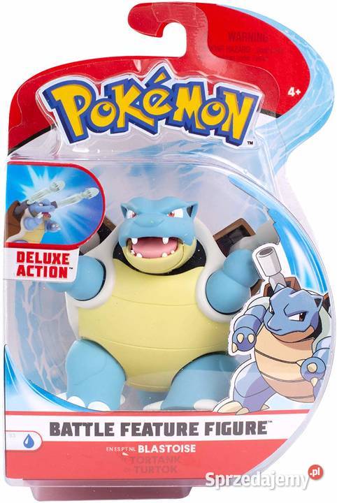 Figurka POKEMON Blastoise Turtok z Funkcją Ataku małopolskie Mogilany