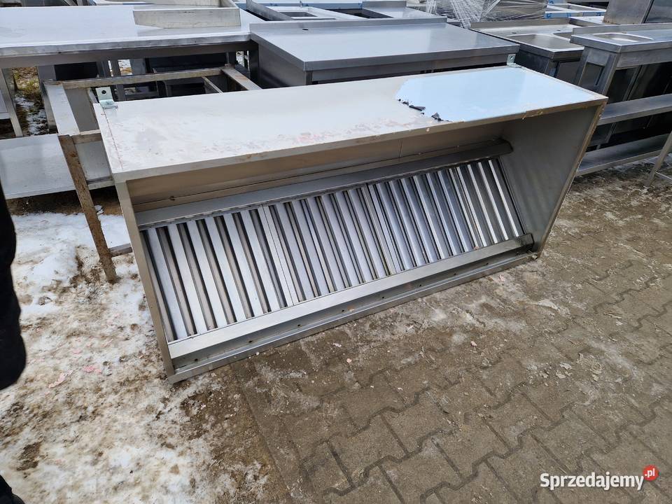 Okap Skrzyniowy Z Filtrami 1808048 Ostrów Wielkopolski sprzedam