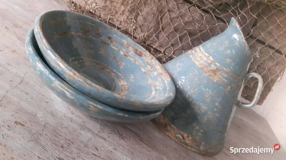Naczynia ceramiczne ręcznie wykonane