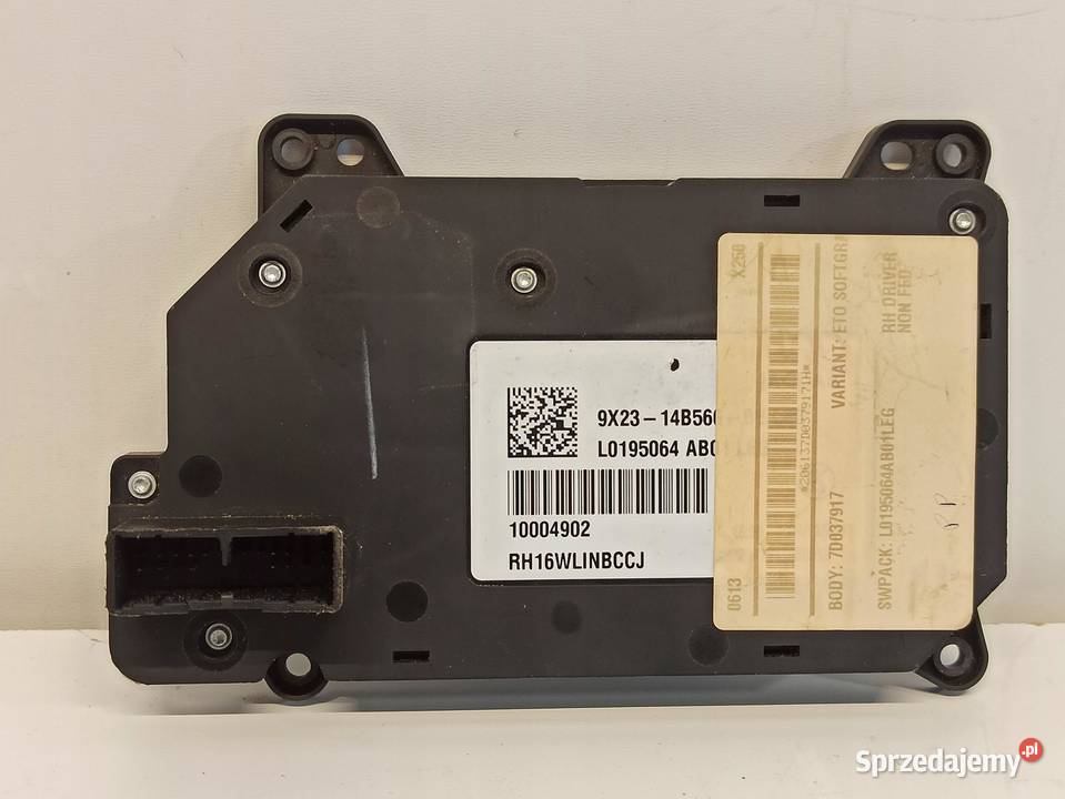 JAGUAR XF PANEL STEROWANIA FOTELA CX2314B566BB Panele sterowania, przełączniki