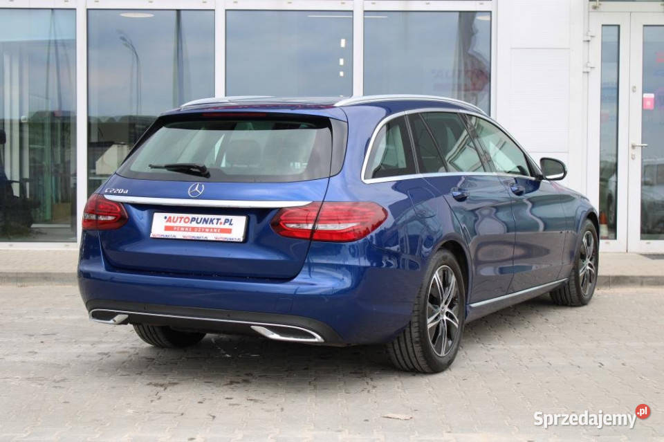 MercedesBenz Klasa C 2020r Hak Tempomat Podgrzew Gdańsk