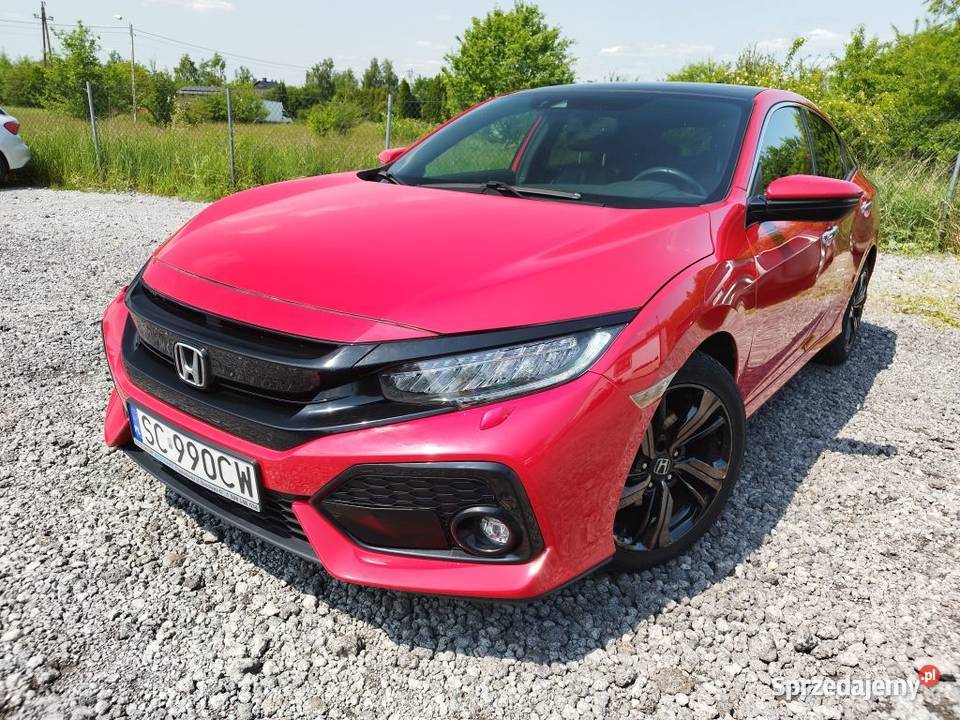 Honda Civic X 15T pełna Civic śląskie Częstochowa