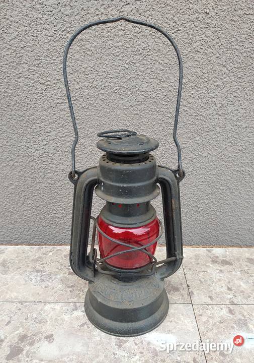 Stara lampa naftowa Feuerhand No 175 Super Baby pomorskie Tczew