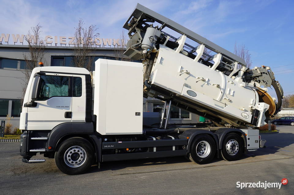 MAN TGS 26360 E6 Zabudowa WUKO Rivard 18 m3 180 kamera cofania Specjalne Kraków