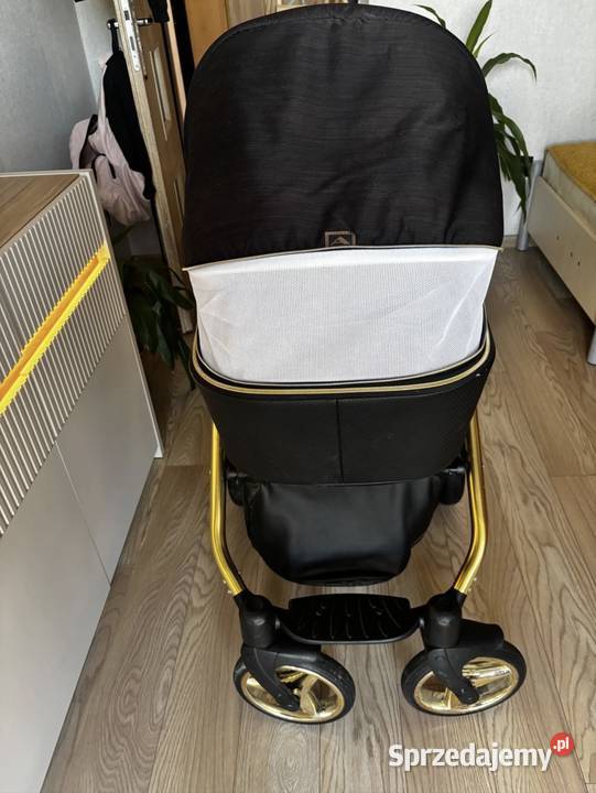 Wózek Adamex gondola fotelik Cybex z adapterami 123kg Głębokie Kraków