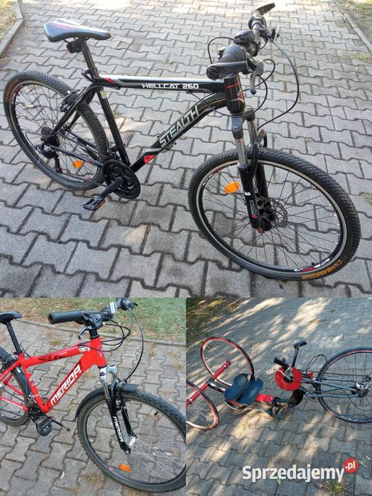 Okazja Rower ręczny Handbike trójkołowiec 100 Sosnowiec