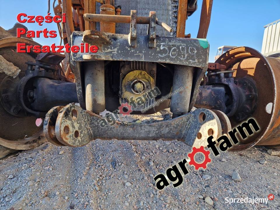 Claas Axos 340 części skrzynia biegów silnik oś dolnośląskie sprzedam