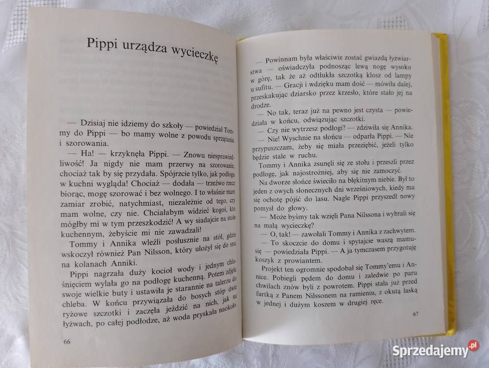 Książka PIPPI POŃCZOSZANKA Astrid Lindgren wielkopolskie
