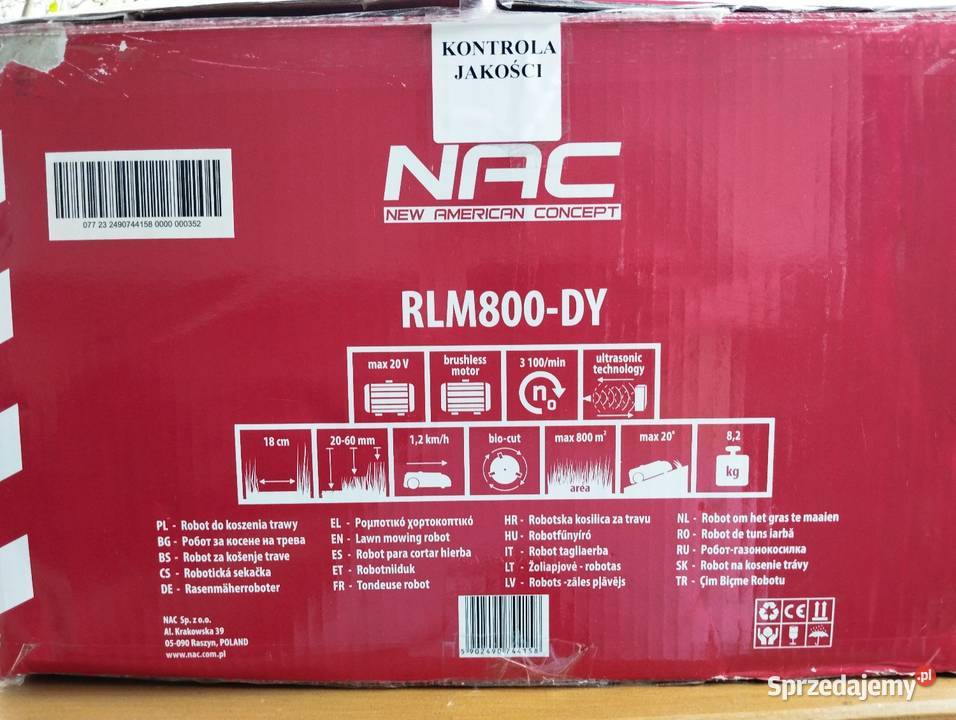 Robot koszący American Concept RLM800DY nowy Roboty koszące Jasło