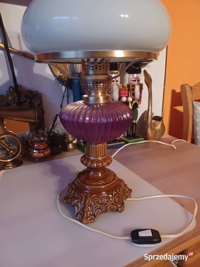 Lampa stołowa PRL Lampy stołowe i nocne Poznań