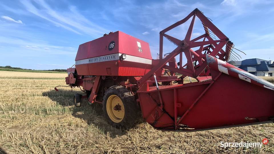 Kombajn zbożowy massey ferguson 186 nieuszkodzony łódzkie Sieradz
