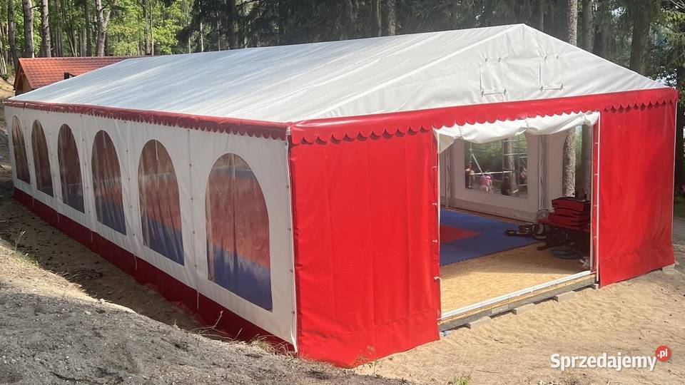 Producent hal namiotowych magazyn PVC 680 gm Olsztyn