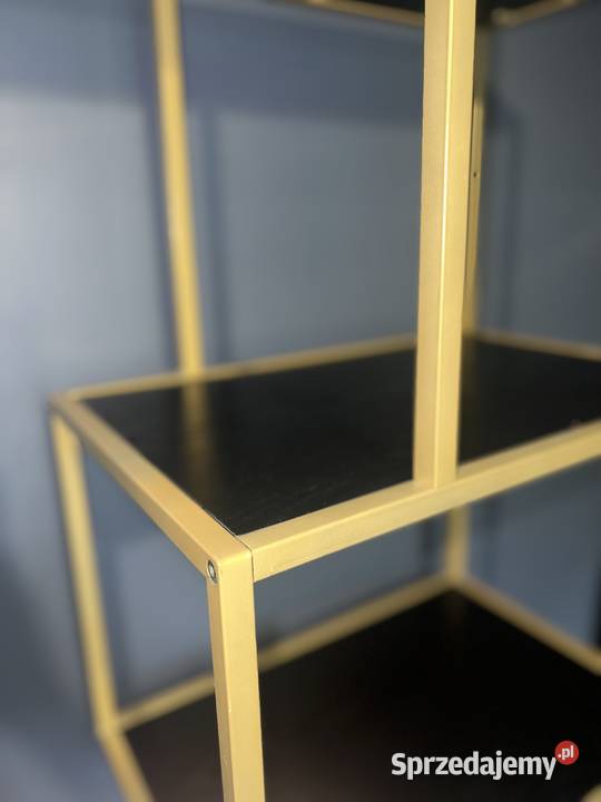 Regał czarnozłoty śląskie Świętochłowice sprzedam