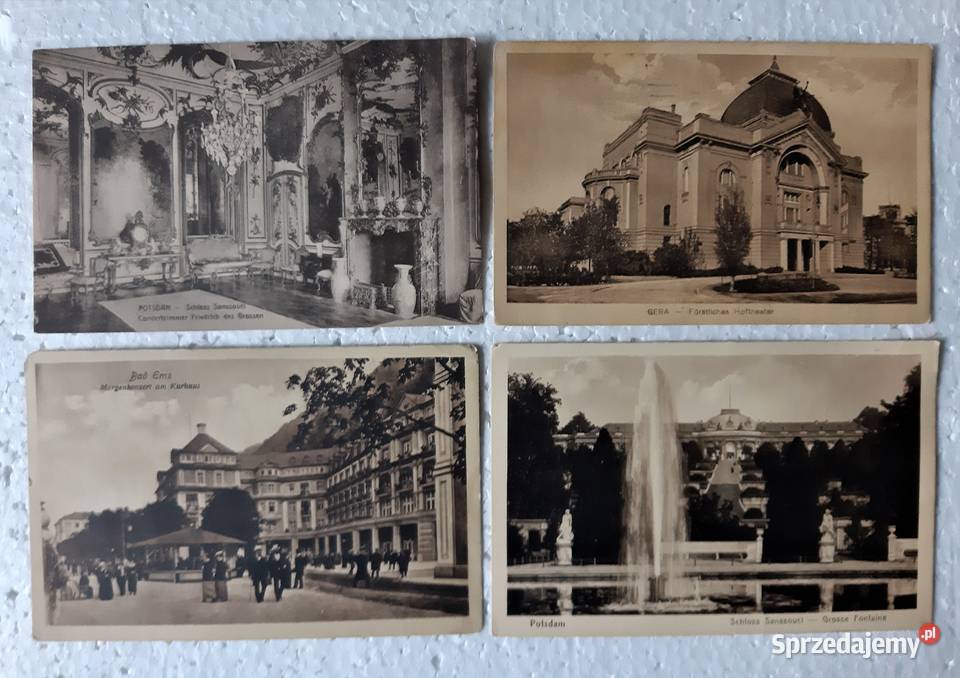 stare pocztówki Niemcy Pocztówki i karty telefoniczne Warszawa