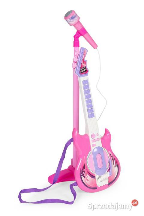 Zestaw muzyczny dzieci gitara elektryczna i