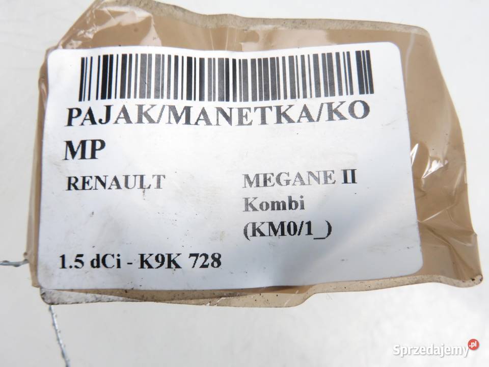 PRZEŁĄCZNIK ZESPOLONY RENAULT MEGANE II Panele sterowania, przełączniki