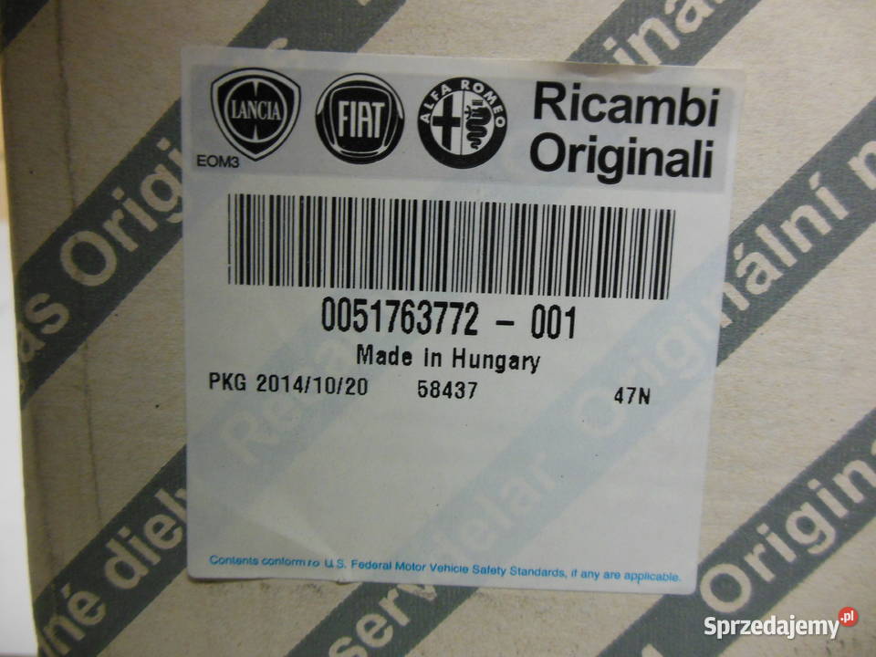 FIAT DOBLO 07r SKRZYNKA MODUŁ BSI 51763772 osobowe Kozy