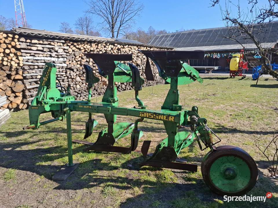 Pług Gassner 2 obrotowy obracany hydraulicznie 2 sprzedam