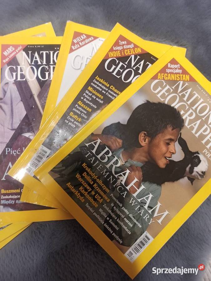 National Geographic Polska 20012002 magazyn Warszawa sprzedam