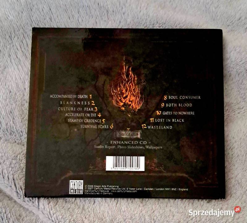 Fear My Thoughts Vulcanus CD melodic death metal Rybnik sprzedam