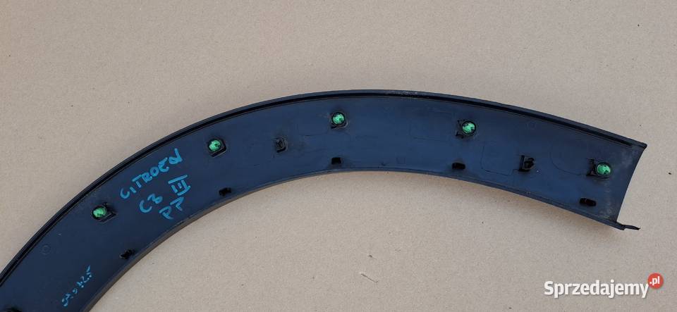 CITROEN C3 III LISTWA NAKŁADKA BŁOTNIKA PRAWY Bieleń